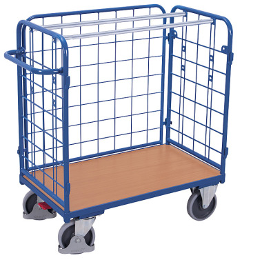 VARIOfit Parcel three-wall trolley, low External dimensions: 1,040 x 525 x 1,180 mm (W/D/H) sw-500.313