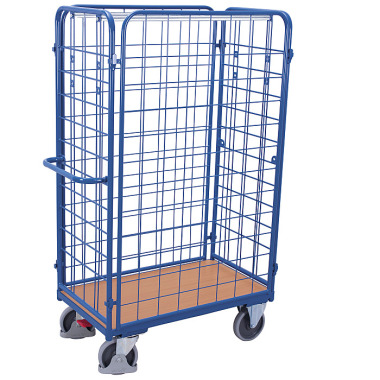 VARIOfit High four-wall parcel trolley External dimensions: 1,040 x 540 x 1,780 mm (W/D/H) sw-500.405