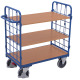 VARIOfit Low shelf trolley External dimensions: 1,185 x 620 x 1,220 mm (W/D/H) sw-600.235