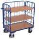 VARIOfit Low shelf trolley External dimensions: 1,190 x 625 x 1,220 mm (W/D/H) sw-600.307