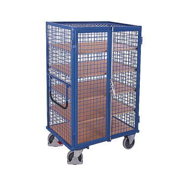 VARIOfit Welded shelf trolley External dimensions: 1,115 x 810 x 1,810 mm (W/D/H) sw-700.411