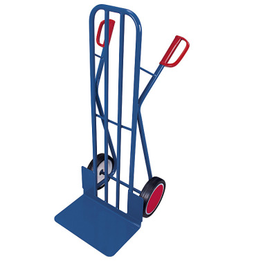 VARIOfit Tubular steel trolley with large bucket External dimensions: 570 x 585 x 1,310 mm (W/D/H) sk-710.214