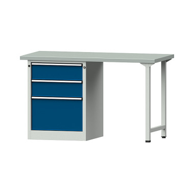 ANKE Kombiwerkbank Platte mit verzinktem Blechbelag (ZBP) 1500 x 700 x 890 mm 9.990.230.286