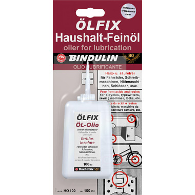 BINDULIN ÖLFIX Fein-Öl, transparent, Flasche 100 ml HO  100