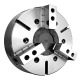 Mack Werkzeuge 3-jaw power chuck Ø 169, cylindrical, without bore, jaws 1.5 x 60° T9-V-206