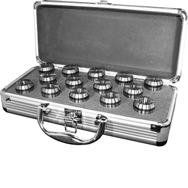 Mack Werkzeuge Collet set in aluminium case ER 16 (1-10 mm) 09-SATZ-ER16AK