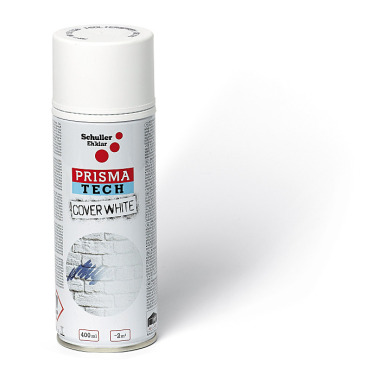 Schuller Eh klar Prisma Tech Coverwhite Isolierspray, weiß, 400ml 91158