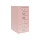 BISLEY MultiDrawer™, 29er Serie, DIN A4, 6 Schubladen, Farbe pastellpink L296620