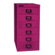 BISLEY MultiDrawer™, 29er Serie, DIN A4, 6 Schubladen, Farbe pink L296601