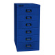 BISLEY MultiDrawer™, 29er Serie, DIN A4, 6 Schubladen, Farbe blau L296605