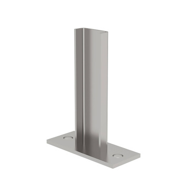 MUNK Base plate, stainless steel 65184