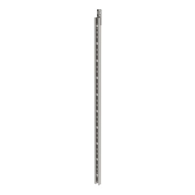 MUNK Fall protection rail with connecting strap, stainless steel 77550