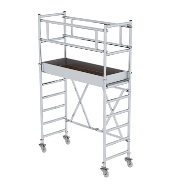 MUNK Folding scaffolding 0.75 x 1.80 m Platform height 1.80 m 115100