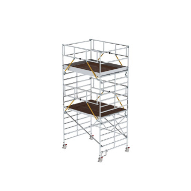 MUNK Folding scaffolding SG with triple platform Platform height 4.47 m 115545