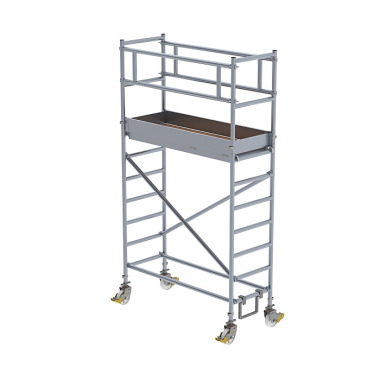 MUNK Mobile scaffolding, 0.75 נ1.80 m Platform height 2.35 m 170235