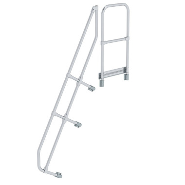 MUNK Second handrail for 60° stairs with platform 7 steps 600587