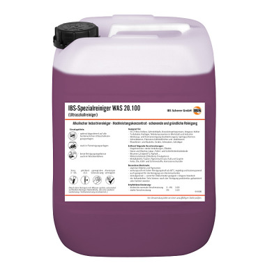 IBS Scherer Special-Cleaner WAS 20.100 (Ultrasonic), 20 L 2050355