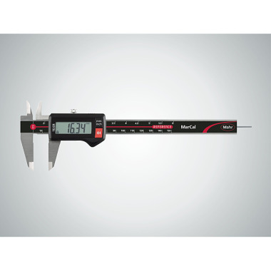 Mahr 16 ER Dig.Caliper 150 mm/6” round depth rod w.c. 4103010