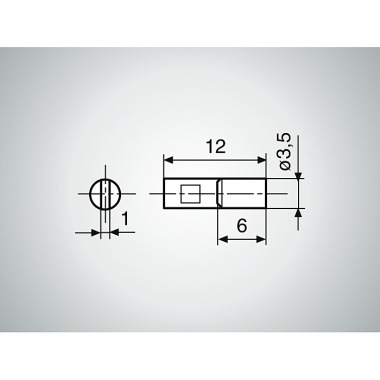 Mahr 16 Eea3 cutting insert, outside 4118812