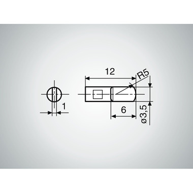 Mahr 16 Eei3 blade insert, inside 4118815