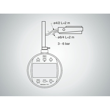 Mahr Pneumatic lifting for, Millitast 1082,1083 and 4336237