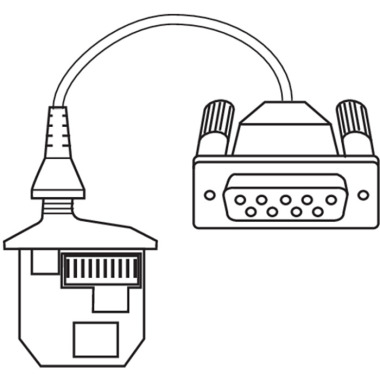 Mahr 800 EWr data connection cable, RS232 4305122