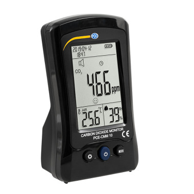 PCE Deutschland PCE-CMM 10 CO2/Carbon Dioxide Meter | Range 400 ... 5000 ppm | Resolution 1 ppm | Gen. ± 5% + 50ppm