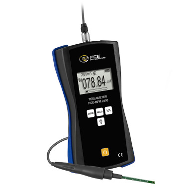 PCE-MFM 2400 | High-precision magnetic field analyzer with an accuracy of 1% | Tesla and Gauss measurement