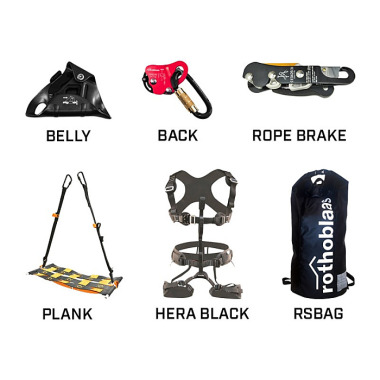 RothoBlaas PROFESS. KIT FOR WORKING ON DOUBLE ROPE ROPEPROFI