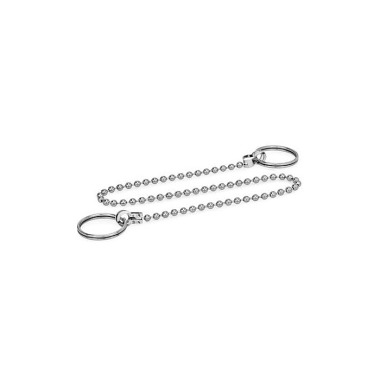 Ganter Ball Chains, Brass, with Two Key Rings 111-320-18