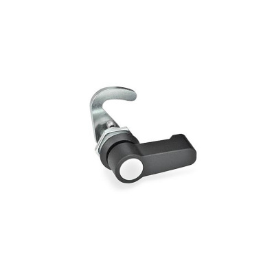 Ganter Hook-Type Latches, with Operating Elements 115.8-HG-18-H1-SW-1