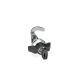 Ganter Hook-Type Latches, with Operating Elements / Operation with Key, Lockable 115.8-SCK-18-H1-CR-1