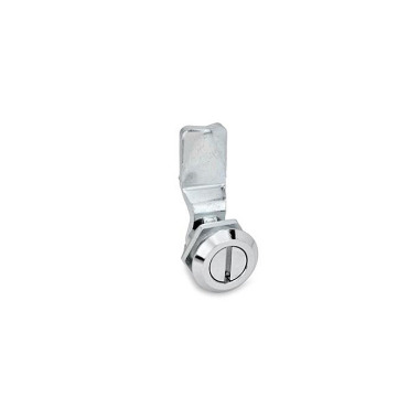 Ganter Latches, Operation with Socket Keys, Housing Collar Chrome Plated 115-SCH-13