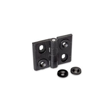 Ganter Hinges, Zinc Die Casting, Adjustable 127-ZD-52-40-H-SW