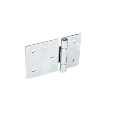 Ganter Sheet Metal Hinges, Horizontally Elongated 136-ST-90-60-B