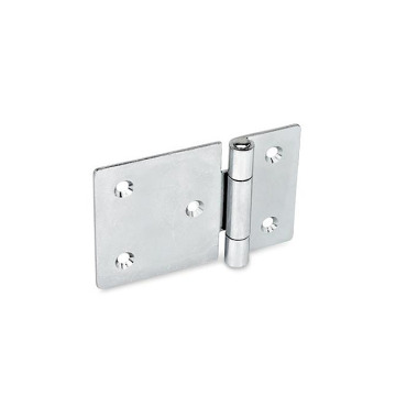 Ganter Sheet Metal Hinges, Horizontally Elongated 136-ST-90-60-C