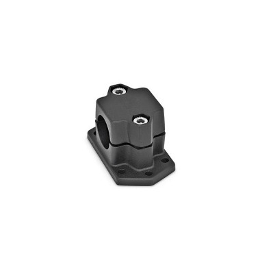 Ganter Flanged Connector Clamps, Aluminum 147.3-B20-2-SW