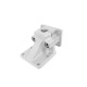 Ganter Flanged Base Plate Connector Clamps, Aluminum 171-B20-2-BL