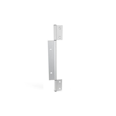 Ganter Hinges, for Aluminum Profiles / Panel Elements, Three-Part, Vertically Elongated Outer Wings 2295-86-415-I-C-EL