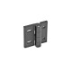 Ganter Hinges, Zinc Die Casting, Adjustable 235-ZD-55-55-DB-SW