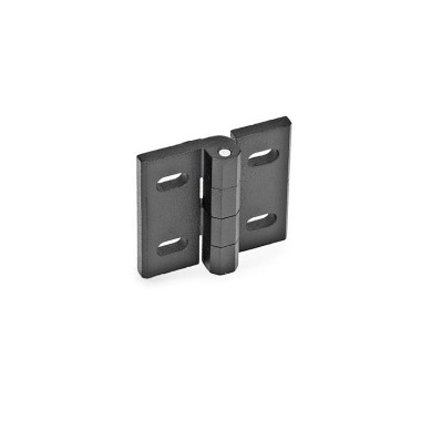 Ganter Hinges, Zinc Die Casting, Adjustable 235-ZD-76-65-B-SW