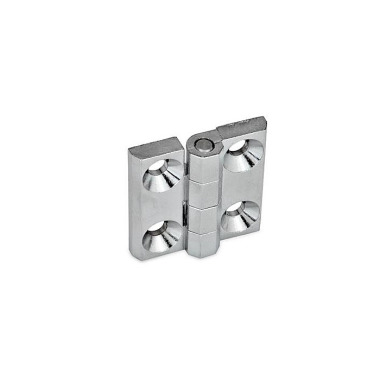 Ganter Hinges, Zinc Die Casting / Aluminum 237-ZD-30-30-A-CR