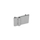 Ganter Hinges, Zinc Die Casting, Horizontally Elongated 237-ZD-90-60-C-SR