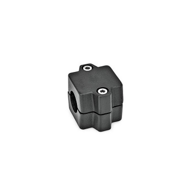 Ganter Tube Connectors, Aluminum 241-B30-50-2-SW