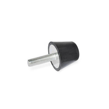 Ganter Buffers with Threaded Stud, Steel 253-19-M5-10-55