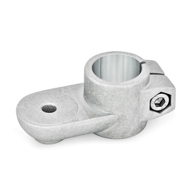 Ganter Swivel Clamp Connectors, Aluminum 274-B42-OZ-2-BL