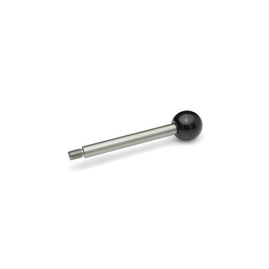 Ganter Gear Lever Handles, Stainless Steel 310-12-125-A-NI