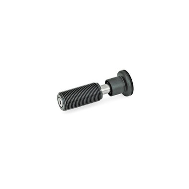 Ganter Spring Bolts, Steel / Plastic Knob 313-6-A-2-ST