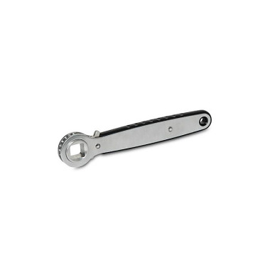 Ganter Stainless Steel Ratchet Spanners with Through Hole / Blind Hole 318-178-V17-A