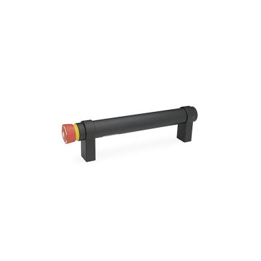 Ganter Tubular Handles, Aluminum, with Electrical Switching Function 331-300-SW-T0-2